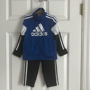 Toddler boys Adidas track suit
